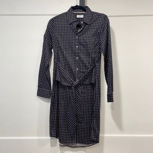 UNTUCKit Button Down Black Dress